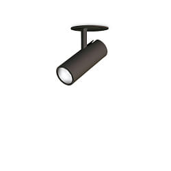 LED Deckeneinbaustrahler PLAY, 7W, 3000K, 520lm, IP20, einstellbarer Lichtkrper, schwarz