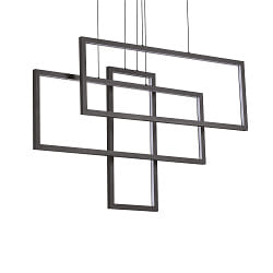 pendant luminaire FRAME adjustable IP20, black