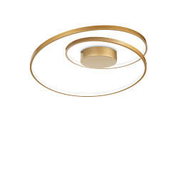 LED Deckenleuchte OZ, 49W, 3000K, 5000lm, IP20, CRI 80, Messing