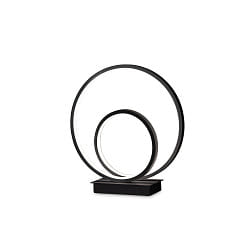 LED Tischleuchte OZ, 23W, 3000K, 2000lm, IP20, CRI 80, schwarz