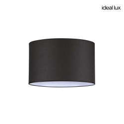 lamp shade SET 450 cylindrical, black