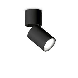 Deckenstrahler TOBY, GU10, Lichtverteiler schwenk- und drehbar, schwarz
