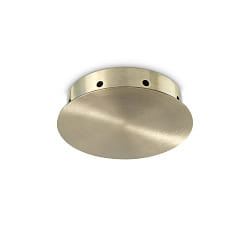 ceiling canopy round, 8-fold, brass