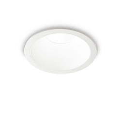 Plafonnier encastr GAME rond IP20, blanche