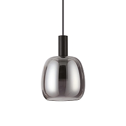 pendant luminaire COCO 1 flame, adjustable IP20, smoky colour