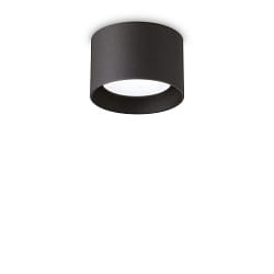 Luminaire de plafond SPIKE rond GX53 IP20, noir 