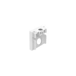 Tappo di chiusura EGO END CAP LOW CON FORO, Bianco