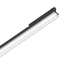 LED 3-Phasen Leuchte DISPLAY WIDE, L: 1125 mm, 40W, 3000K, 4300lm, IP20, schwarz