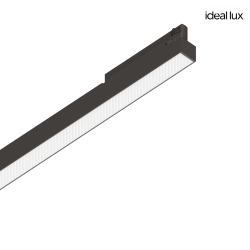 LED 3-Phasen Leuchte DISPLAY UGR, L: 1065 mm, 27W, 3000K, 3100lm, IP20, schwarz