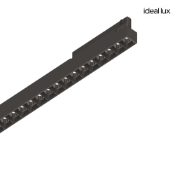 LED 3-Phasen Leuchte DISPLAY ACCENT, L: 1595 mm, 40W, 3000K, 5100lm, IP20, schwarz