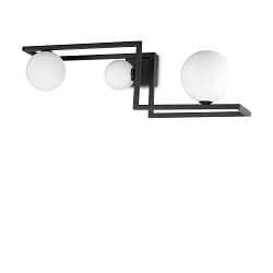 Deckenleuchte ANGOLO PL3, G9, schwarz