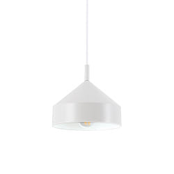 Pendelleuchte YURTA,  210 mm, E27, hhenverstellbar, wei
