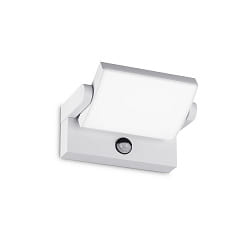 Outdoor LED Wandleuchte SWIPE AP, IP54, 21W, 3000K, 2300lm, mit Sensor, wei