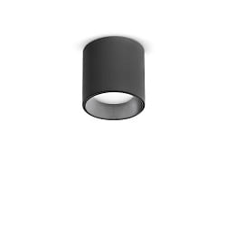 LED Deckenleuchte NITRO D04, rund, 36, 4W, 3000K, 320lm, IP20, schwarz