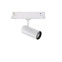 Faretto trifase FOX LED LED IP20, Bianco dimmerabile