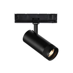 Faretto trifase EOS LED con adattatore LED IP20, Nero dimmerabile