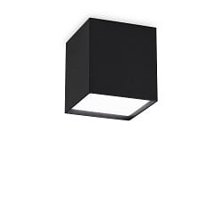 ceiling luminaire KUBIKO IP20, black 