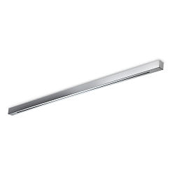 Baldacchino LINEAR ALL IN angolare, 6 elemento, con copertura, cromo, levigato