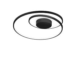 ceiling luminaire OZ PL LED LED IP20, black dimmable