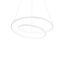 pendant luminaire OZ PL LED 600M round, DALI controllable IP20, white dimmable