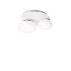 ceiling luminaire NINFEA PL2 2 flames GX53 IP20, white