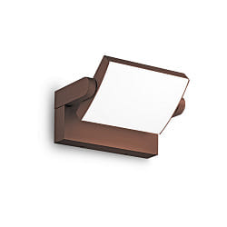 outdoor wall luminaire SWIPE AP LED LED IP54, coffee brown