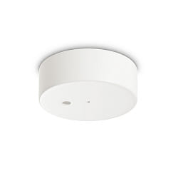 Baldacchino MAGNETICO ROUND 1 elemento, rotondo, asimmetrico, bianco opaco