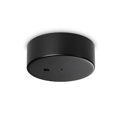 Baldacchino MAGNETICO ROUND 1 elemento, rotondo, asimmetrico, nero opaco