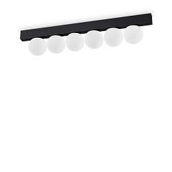 ceiling luminaire PING PONG IP20, black 