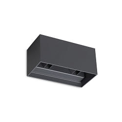 LED Outdoor Wandleuchte ATOM UP/DOWN, 23W, 3000K, 2100lm, CRI>90, IP54, anthrazit
