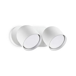 Lampada da parete DODO 2-Lampadine GX53 IP20, bianco dimmerabile