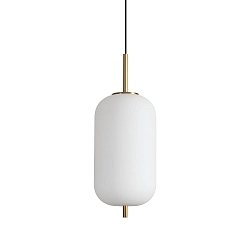 pendant luminaire UMILE-2 IP20, gold, white 