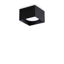 ceiling luminaire SPIKE square GX53 IP20, black dimmable