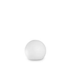 Luce con piedistallo SOLE  20CM a forma di balla E27 IP65 / IP44, opale bianco dimmerabile