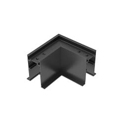 L-connector EGO RECESSED TRIM DALI controllable, horizontal, black