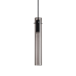 LED Pendelleuchte FLAM D06, 10W, 3000K, 900lm, IP20, Glas rauchfarben