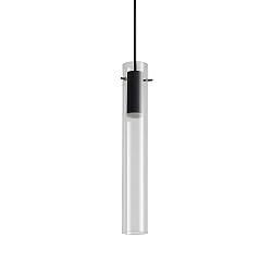 LED Pendelleuchte FLAM D06, 10W, 3000K, 900lm, IP20, Glas transparent