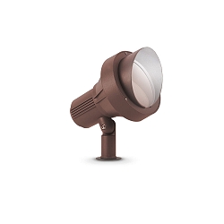 Lampe  piquet de terre TERRA E27 IP65, marron caf gradable