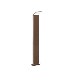 Paletto luminoso STYLE 100 led IP54, caff marrone 
