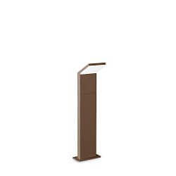 Paletto luminoso STYLE 50 led IP54, caff marrone 
