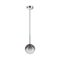 LED Pendelleuchte EQUINOXE D15, 1-flammig, 1xG4, 2W, 3000K, 200lm, IP20, rauchfarben/nuanciert