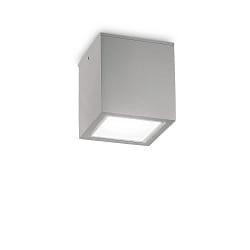 Plafoniera per esterni TECHO BIG GU10 IP54, grigio dimmerabile