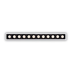 LED Deckeneinbauleuchte LIKA SLIM, eckig, 32, 10W, 3000K, 1000lm, CRI>90, IP20, wei