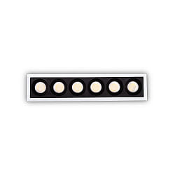 LED Deckeneinbauleuchte LIKA SLIM, eckig, 32, 19W, 3000K, 2000lm, CRI>90, IP20, wei