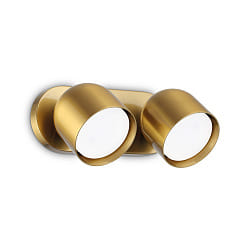 Lampada da parete DODO 2-Lampadine GX53 IP20, ottone dimmerabile