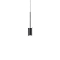 LED Pendelleuchte ARCHIMEDE, zylindrisch, 4W, 3000K, 230lm, CRI>90, IP20, schwarz