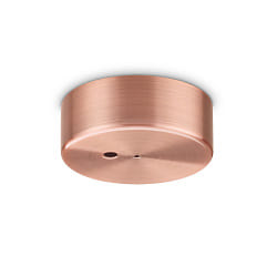 Baldacchino MAGNETICO ROUND 1 elemento, rotondo, asimmetrico, rame, brunito