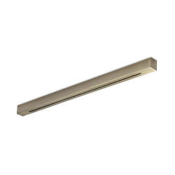 Canope LINEAR ALL IN 4 fois, angulaire, avec couverture, laiton, bruni