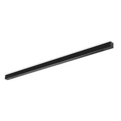 Baldacchino LINEAR ALL IN angolare, 6 elemento, con copertura, nero opaco