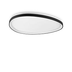 ceiling luminaire GEMINI 81 DALI controllable IP20, black dimmable